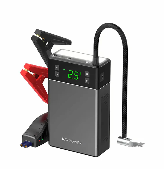 Ravpower RP-PB1213 Jump Starter with Air Compressor 12000mAh (44.4Wh)