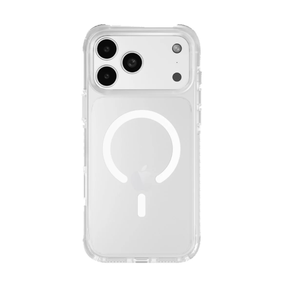 UNIQ Combat Triple-Layered Protective Phone Case with MagSafe for iPhone 17 Pro / Pro Max – White