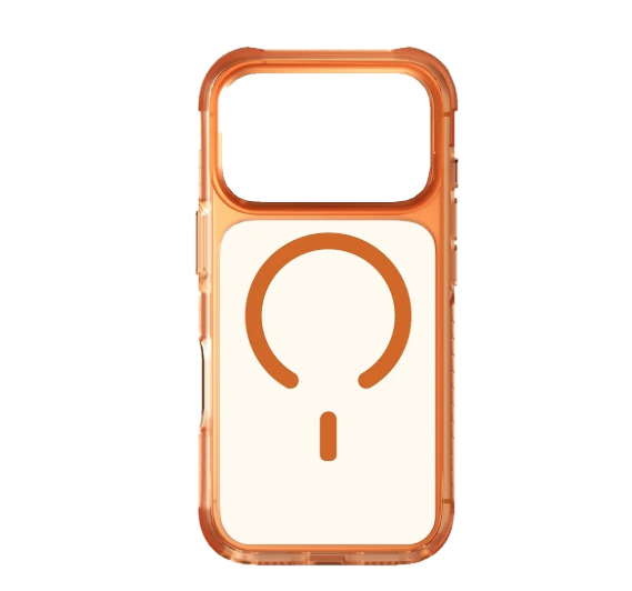 UNIQ Combat Triple-Layered Protective Phone Case with MagSafe for iPhone 17 Pro / Pro Max – Orange