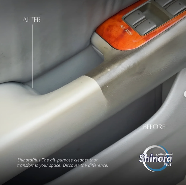 Shinora Plus All Purpose Multi Cleaner, 250ml, Professional Stain Remover for Fabric, Metal, Plastic and Headlights