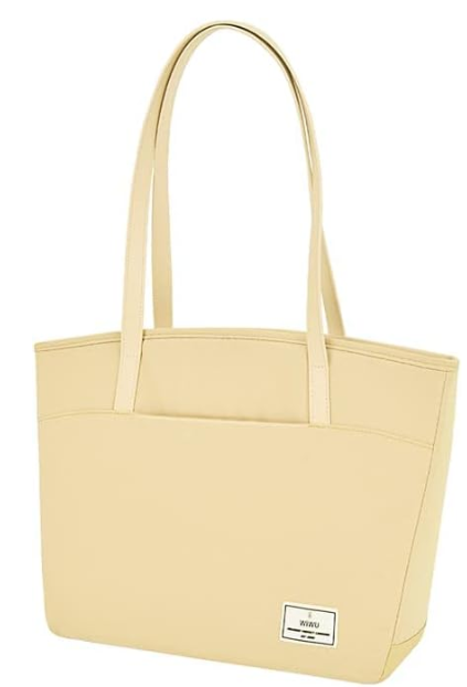 WIWU ORA Tote Women Bag 14" Water-resistant, Multi-pocket, Skin-friendly and soft lining, multiple uses - Lvory
