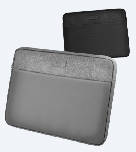 WiWU Minimalist Sleeve Bag For Up To 14" Laptop/Macbook Air - Grey