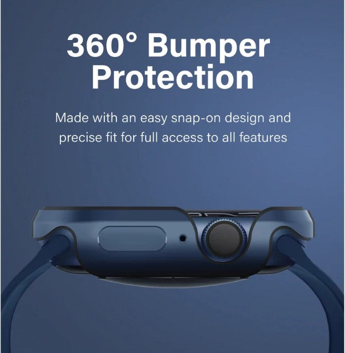 Uniq Apple watch case Valencia 41mm Series 7 - Graphite