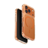 UNIQ LPX CLASSIC Case for iPhone 17 Pro and Pro Max, Slim Hybrid Clear 8 ft Drop Protection Case with Anti-Fingerprint Finish & MagClick-Compatibility - Orange
