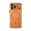 UNIQ LPX CLASSIC Case for iPhone 17 Pro and Pro Max, Slim Hybrid Clear 8 ft Drop Protection Case with Anti-Fingerprint Finish & MagClick-Compatibility - Orange