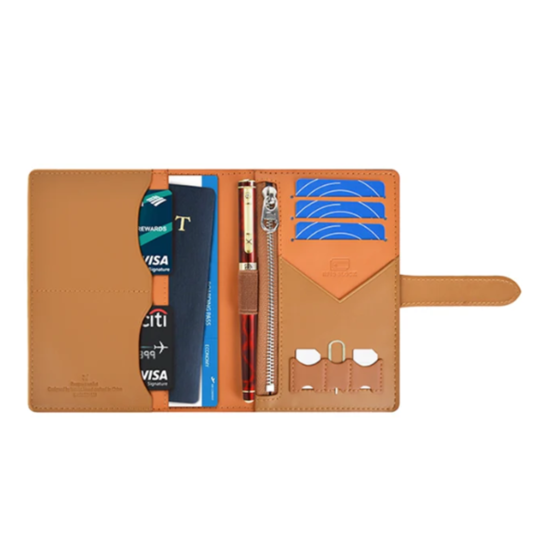 WiWU Ambassador Passport Wallet - Brown