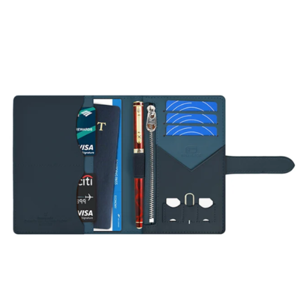 WiWU Ambassador Passport Wallet - Blue