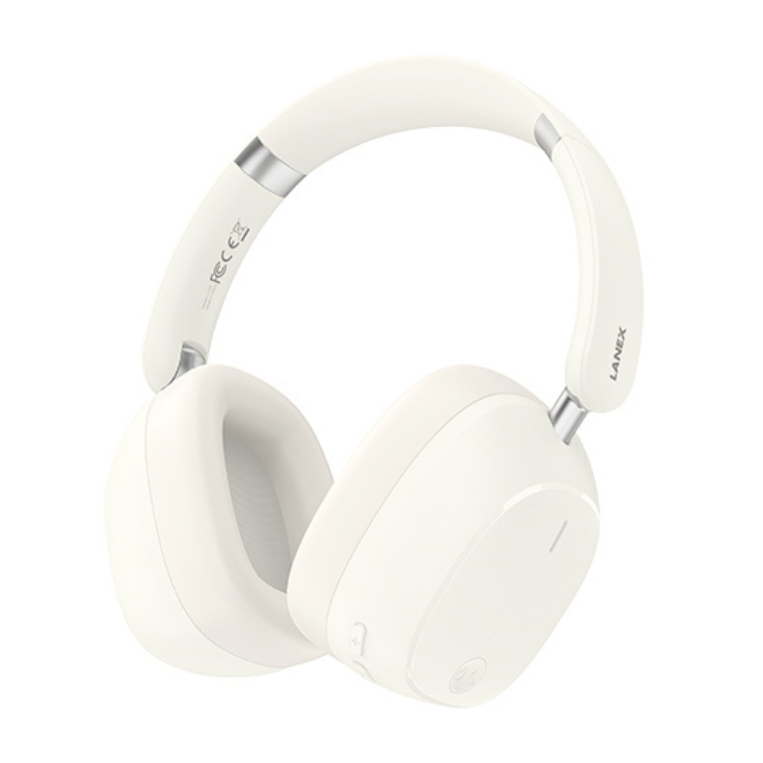 Lanex LT33 ANC Wireless Headset - Cream