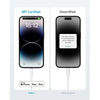 Anker 322 USB-C to Lightning Cable 1.8m Braided White - A81B6H21