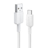 Anker 322 Braided USB-A to USB-C Cable (3 ft / 0.9 m, White) – Model A81H5H21