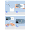 Baseus Halo Series magnetic ring (2 pcs/package) silver