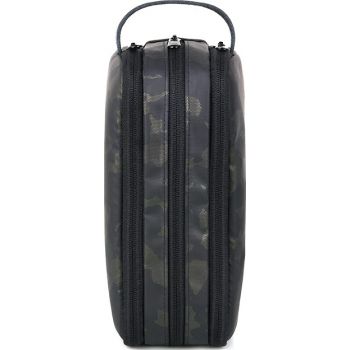 WiWU Salem Travel Pouch Big Capacity 3 Layer Daily Accessories Gadget Organizer with Leather Handle - Green