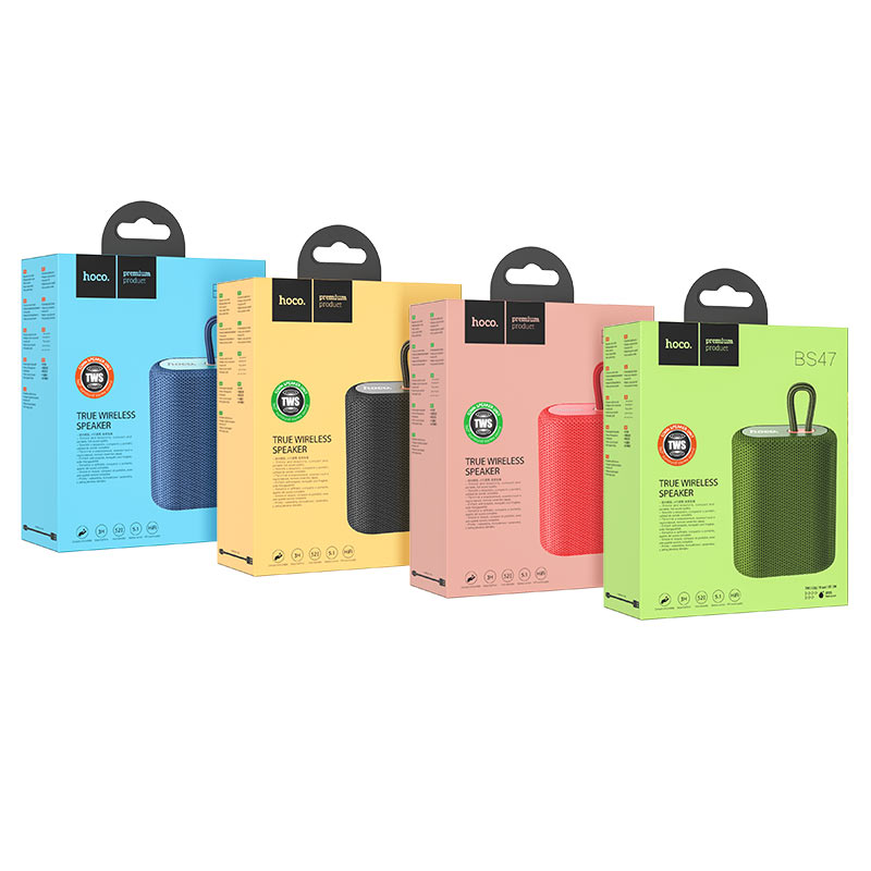 Hoco Wireless speaker BS47 Uno portable loudspeaker- Green