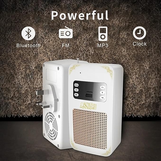 SQ-669 Quran Speaker with Wireless Control,Clearly and purely voice,with remote control and MP3 player,8GB TF card,repeat function