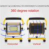 Rechargeable Portable 100W LED Work Light with Stand - مصباح عمل منزلي كلاسيكي - متعدد الوظائف 100 واط
