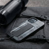 Uniq Iphone 12/12 Pro Hybrid Heldro Designer Edition Case / Cover  - Charcoal Camo - كفر حماية مع قبضه من شركة يونيك