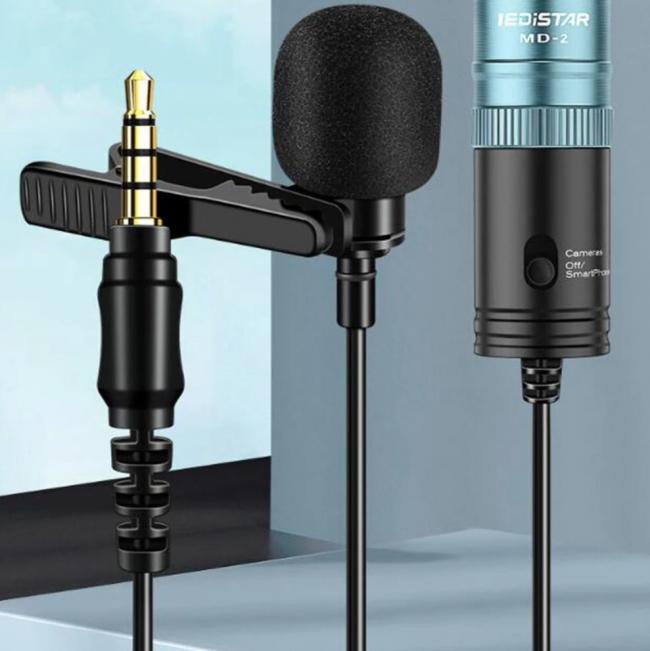 LediStar Collar Clip Microphone MD-2