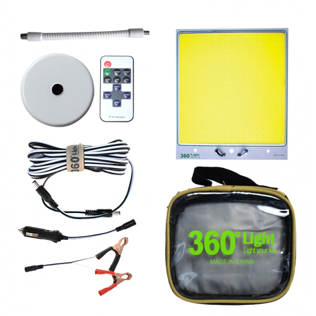 مصباح تخييم/طوارئ LED TM-08 من 360 Light