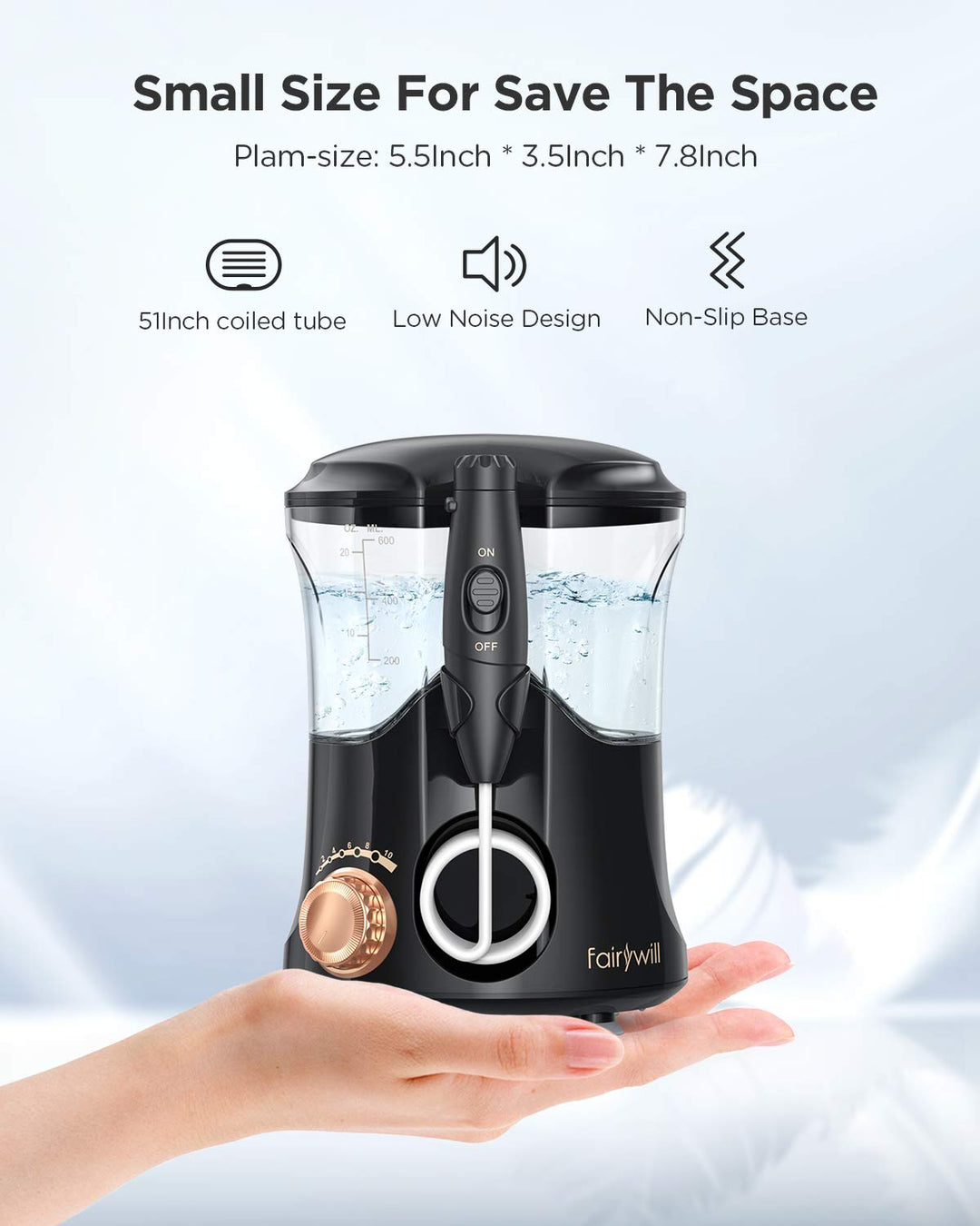 Fairywill Electric Water Flosser 600ML