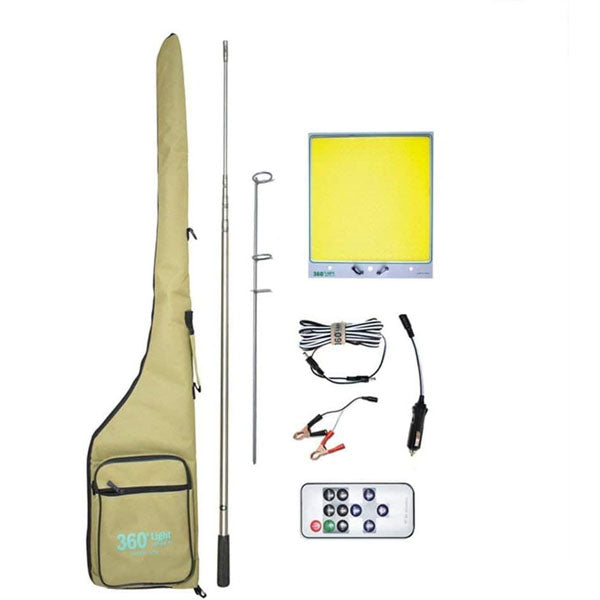 360 LED Light camping light with Telescopic Rod