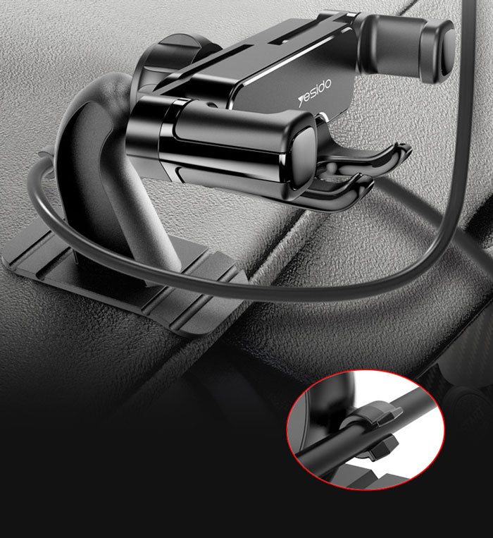 YESIDO C90 Gravity Linkage Car Holder - حامل الجاذبية حامل الهاتف المحمول للسيارة