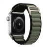 Green Lion Alphine Loop for Apple watch 42/44/45/49mm - Black / Green