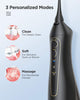 Fairywill 5020E 300ML Water Flosser with 3 Modes 8 Jet Tips - جهاز تنظيف أسنان مائي 5020 إي