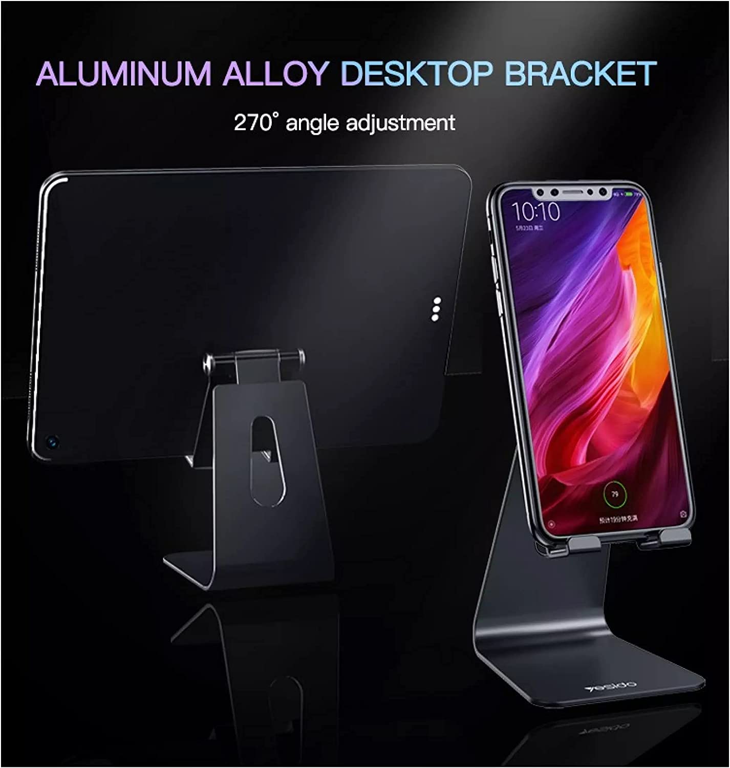 حامل سطح مكتب عالمي قابل للطي عالي الجودة من YESIDO C96