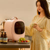 Baseus 8L Portable Car Refrigerator Mini Fridge Freezer Heating Fridge Compressor with AC/DC Power.