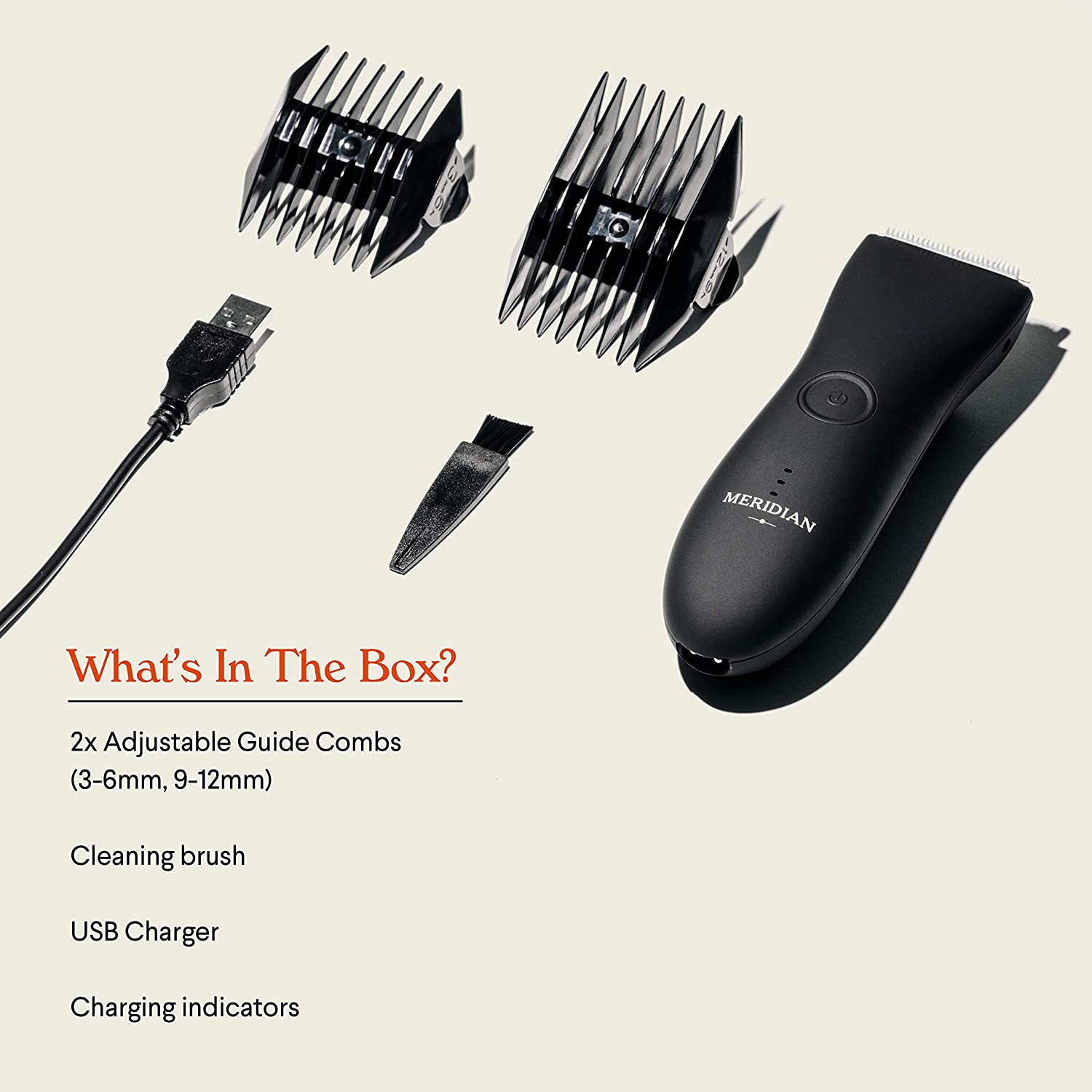 Meridian The Trimmer - ONYX - ماكينة تشذيب الشعر من ميريديان