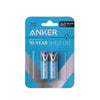 Anker AA Alkaline Batteries, 3200 Mah Long-Lasting, 1.5 Volt, Compatible With Multiple Devices, 2 Pieces | B1810H11