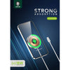 Green Transparent Magnetic Wireless Charger 1M 15W - Clear