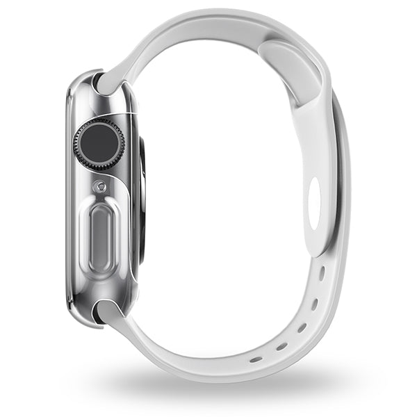 Uniq Garde Hybrid Apple Watch Case 45mm for Apple Watch 7 DOVE (CLEAR)