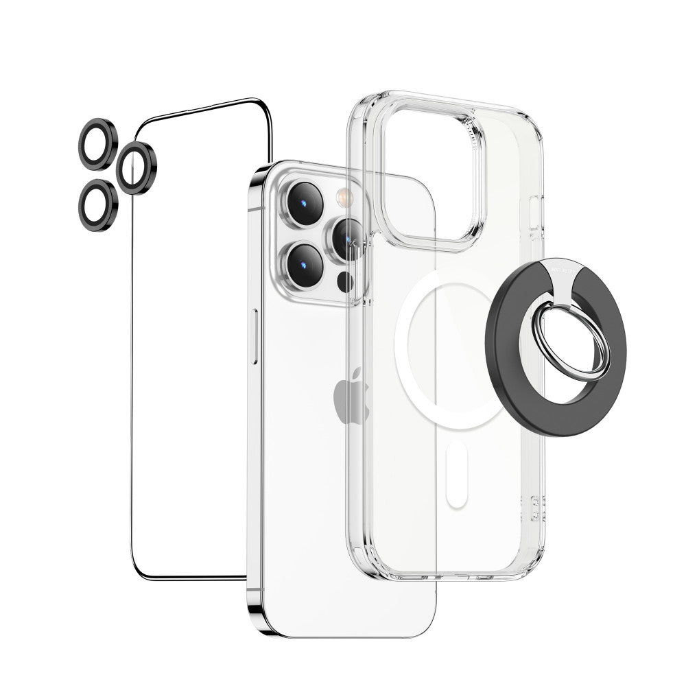 Green 4 in 1 360°  9H Protection Pack for iPhone 14 Pro / Pro Max