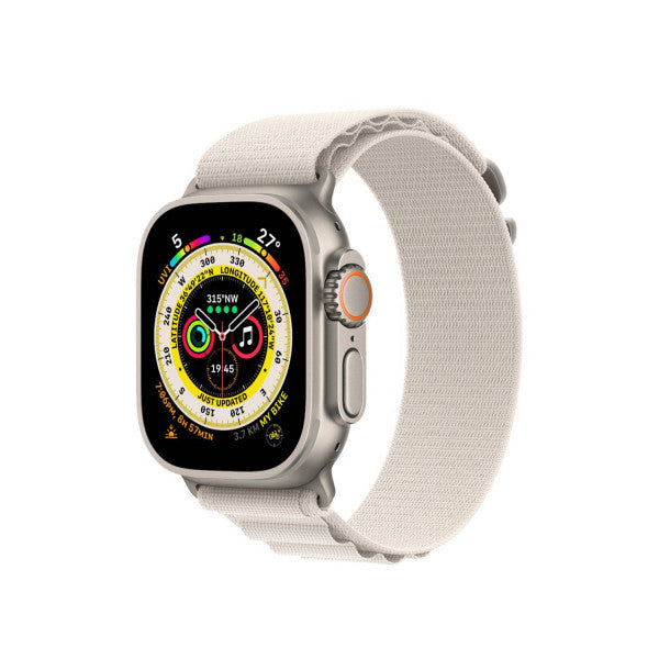 Green Lion Ultra Series High-Strength Watch Strap (42mm/44mm/45mm/49mm) - White
