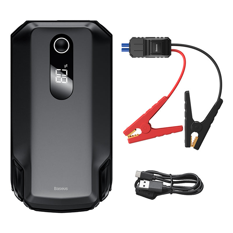 Baseus Car Jump Starter 10000mAh 12V Peak Current 1000A Portable Emergency Power Bank