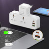 LDNIO SC2311 20W 3-Port USB Charger Power Socket (3 pin Socket)