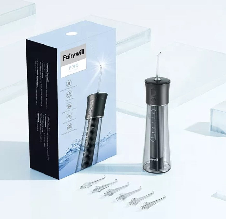 Fairywill F30 Water Flosser - جهاز تنظيف الأسنان المائي F-30 ٣٠٠ مل