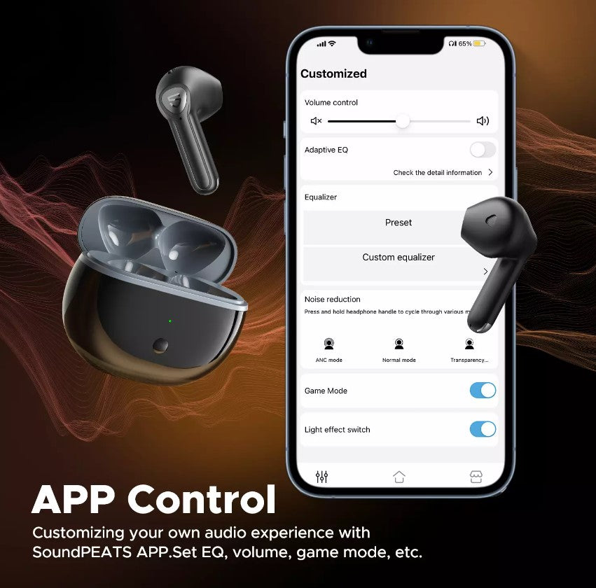 سماعات أذن لاسلكية SOUNDPEATS Air3 Deluxe HS - سماعة رأس لاسلكية