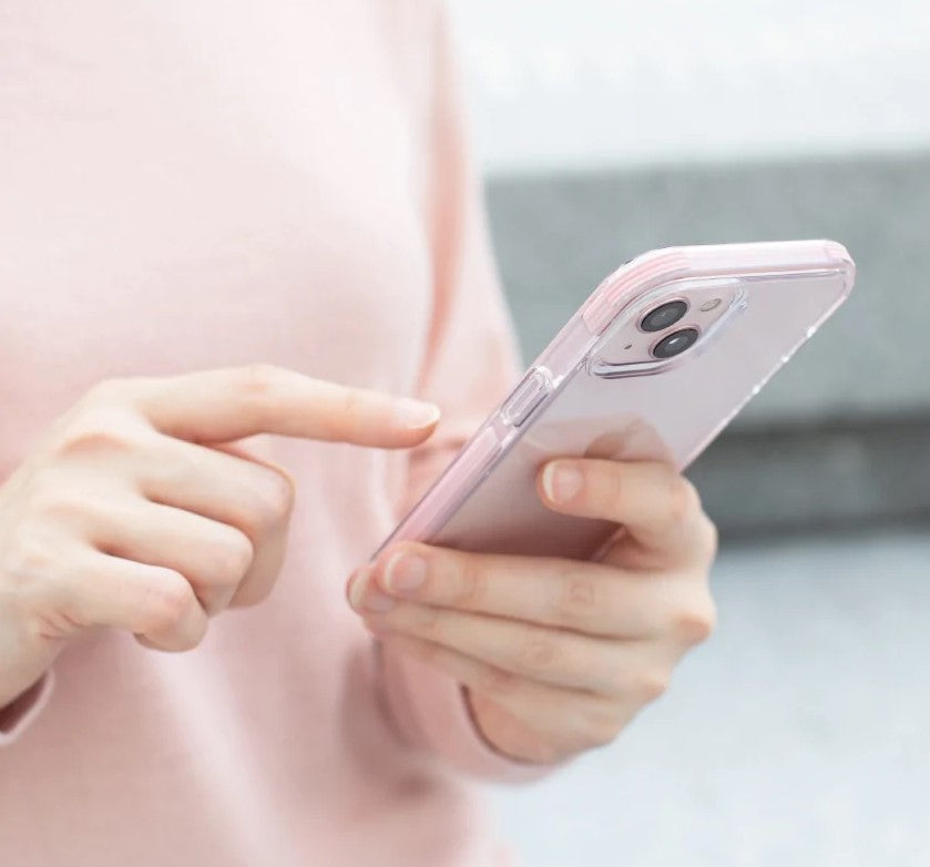 Uniq Iphone 13 Hybrid Combat Case/Cover - BLUSH (PINK)