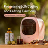 Baseus 8L Portable Car Refrigerator Mini Fridge Freezer Heating Fridge Compressor with AC/DC Power.