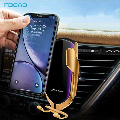 شاحن سيارة لاسلكي أوتوماتيكي R1 - شاحن هاتف لاسلكي للسيارة