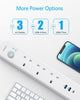 Anker PowerExtend 6-IN-1 USB-C PowerStrip/Socket - محول انكر ٣ منافذ طاقة ومنفذين USB ومنفذ PD بقوة ٣٠ واط