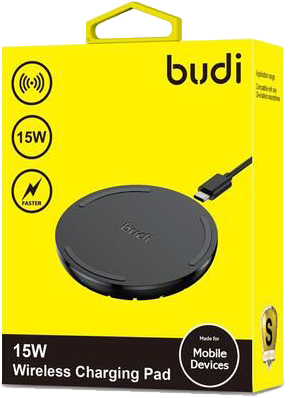 BUDI Wireless Charging Pad - لوحة الشحن اللاسلكي
