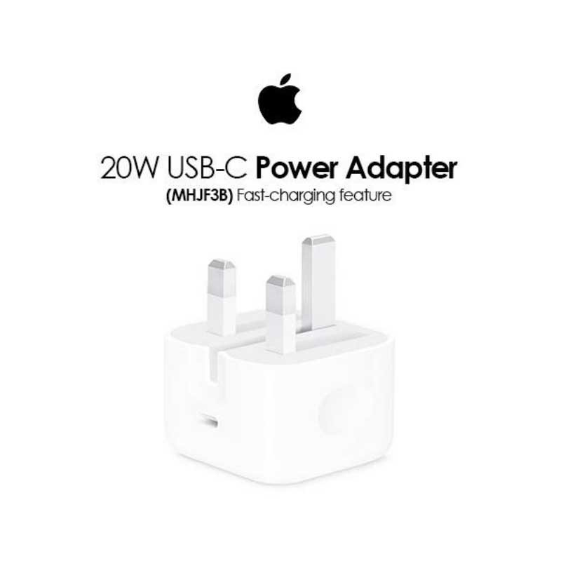 Apple 20W Adapter (Original) – Square