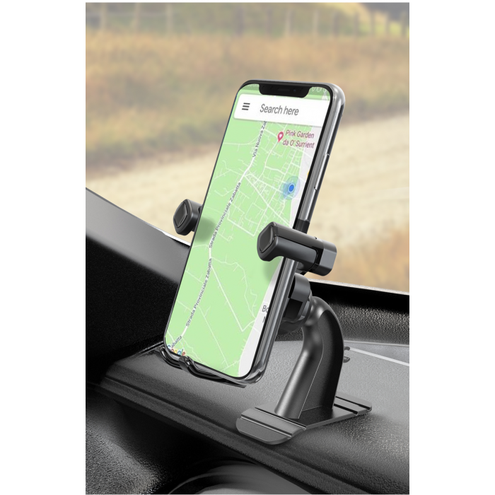 YESIDO C90 Gravity Linkage Car Holder - حامل الجاذبية حامل الهاتف المحمول للسيارة
