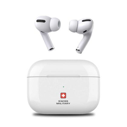 Swiss Military Victor True Wireless Earbuds Wireless Charging - سماعة لاسلكية
