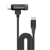 Momax 1-Link Flow Duo 2-in-1 USB-C to Lightning Braided Cable (1.5m) - Black
