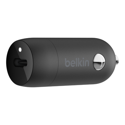 Belkin Boost Charge 30W USB-C Car Charger + USB-C to Lightning cable
