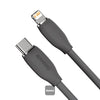 Baseus Jelly Liquid Silica Gel Fast Charging Cable Type-C to iPhone 20W 1.2m - Black